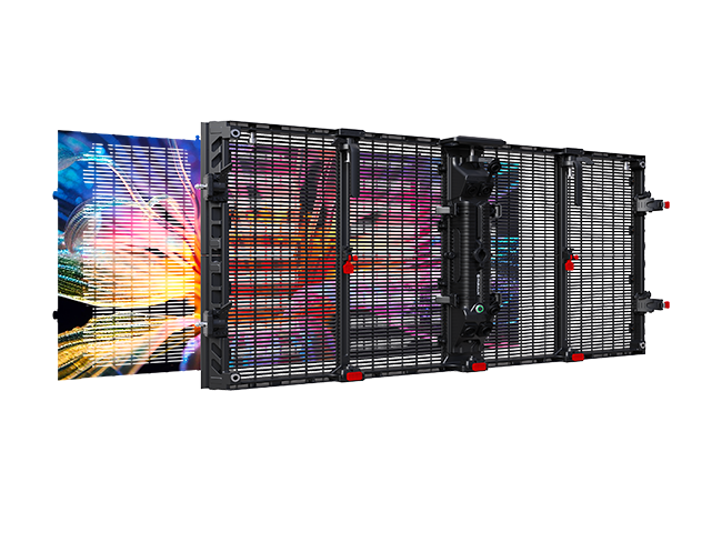 二合一透明显示屏解决方案