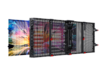 二合一透明显示屏解决方案