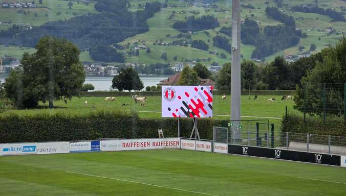 瑞士FC Rapperswil-Jona体育场户外显示屏